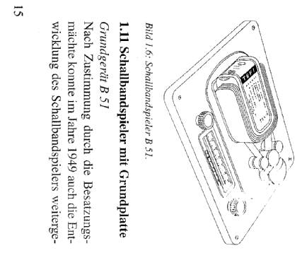 Tefifon B51; Tefi-Apparatebau; (ID = 2114153) Enrég.-R