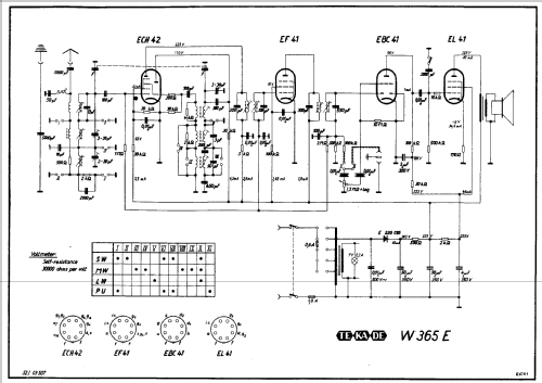 W365E; TeKaDe TKD, (ID = 1317537) Radio