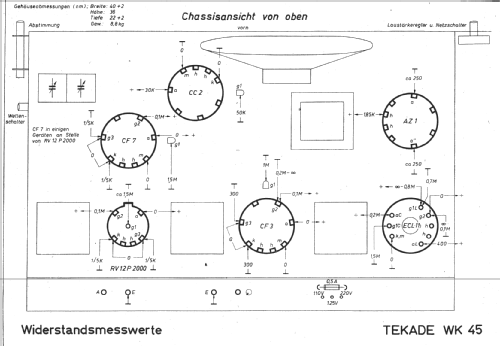 WK45; TeKaDe TKD, (ID = 257107) Radio