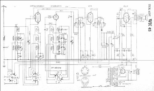 WK45; TeKaDe TKD, (ID = 7199) Radio