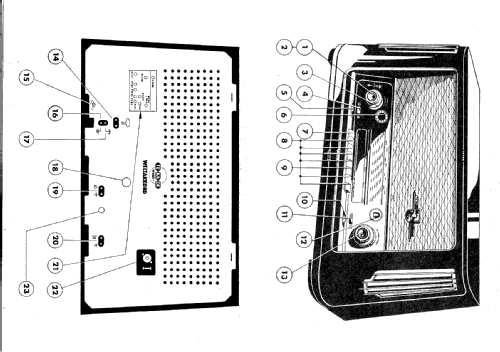 Weltakkord W688; TeKaDe TKD, (ID = 2090065) Radio