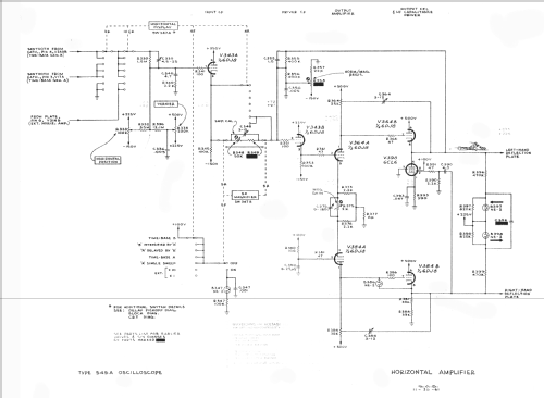 Oscilloscope 545A; Tektronix; Portland, (ID = 679616) Equipment