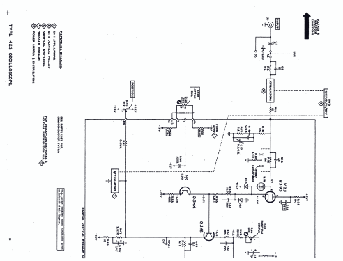 Oscilloscope 453; Tektronix; Portland, (ID = 895471) Equipment