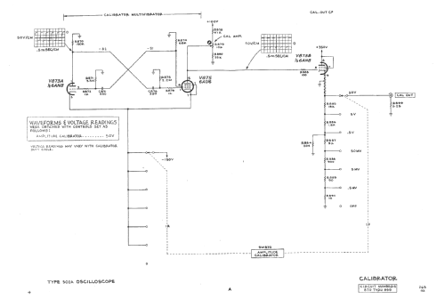 Oscilloscope 502A; Tektronix; Portland, (ID = 854808) Equipment