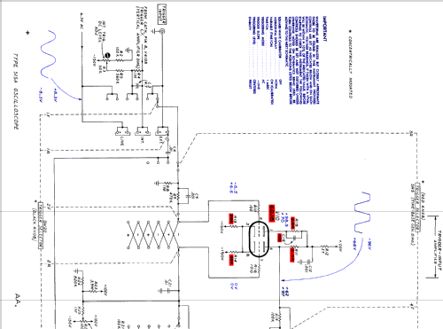 Oscilloscope 515A; Tektronix; Portland, (ID = 385448) Ausrüstung