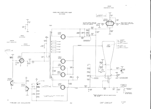 Oscilloscope 535; Tektronix; Portland, (ID = 1112645) Ausrüstung