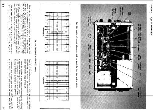 Oscilloscope 543B; Tektronix; Portland, (ID = 550995) Ausrüstung