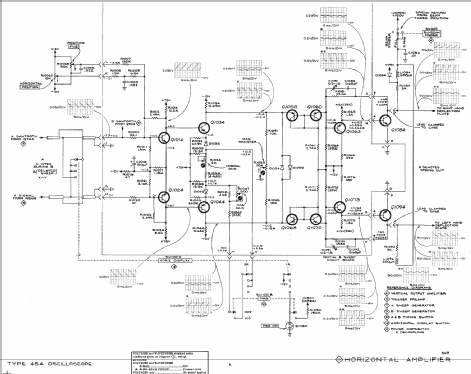 Oscilloscope Type 454; Tektronix; Portland, (ID = 851286) Equipment