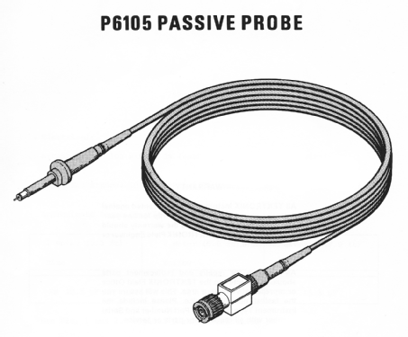 Passive Oscilloscope Probe P6105; Tektronix; Portland, (ID = 2309474) Equipment