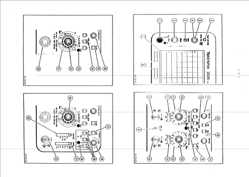 Service-Oszilloskop GH 150MHz 2335; Tektronix; Portland, (ID = 1364863) Equipment