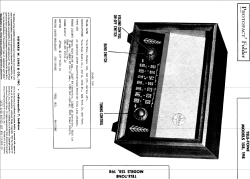 198 Ch= AT; Tele-Tone Radio Corp (ID = 579524) Radio