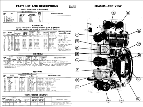 Tele-Tone Series N 138 Ch= N; Tele-Tone Radio Corp (ID = 889258) Radio