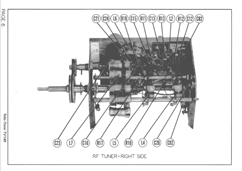 TV-149 ; Tele-Tone Radio Corp (ID = 1495051) Television