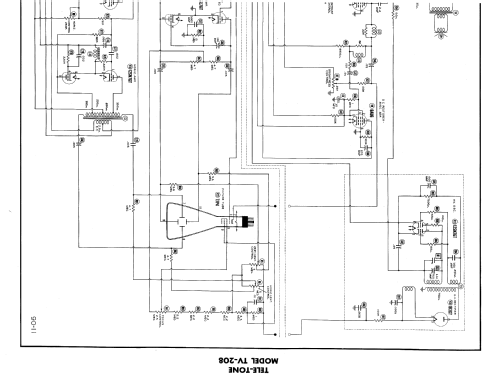 TV-208 ; Tele-Tone Radio Corp (ID = 579997) Television