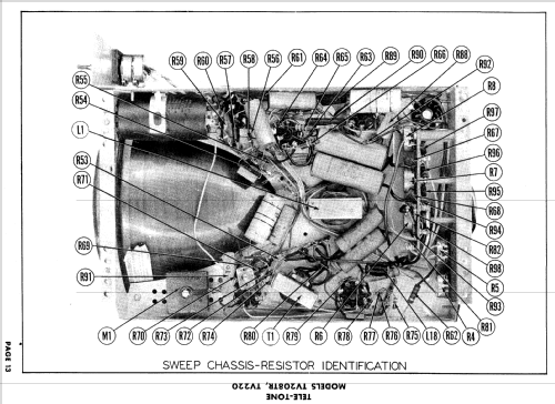 TV-220 Ch= TR; Tele-Tone Radio Corp (ID = 580056) Télévision