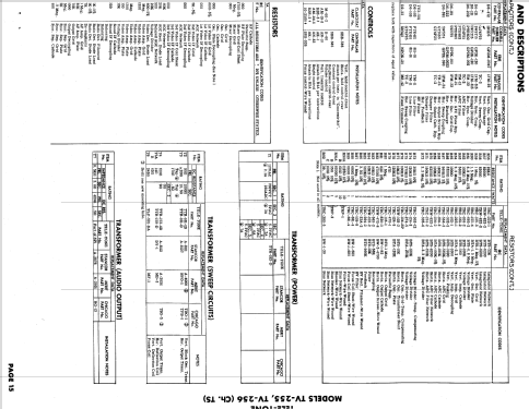 TV-256 Ch= TS; Tele-Tone Radio Corp (ID = 580137) Televisore