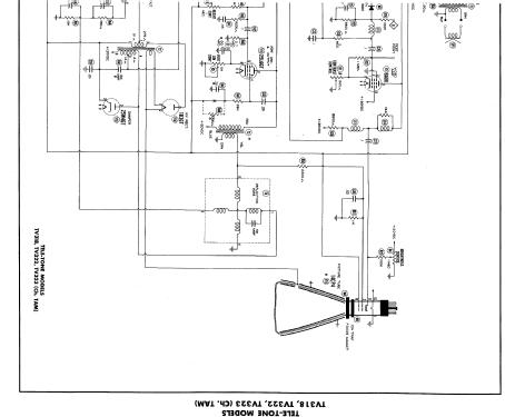 TV-323 Ch= TAM; Tele-Tone Radio Corp (ID = 499079) Television