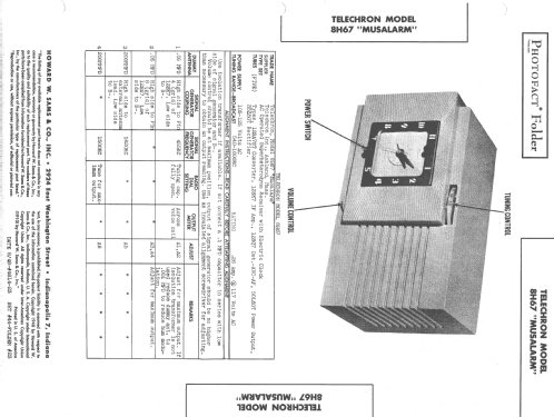 Musalarm 8H67 ; Telechron, Inc.; (ID = 1390737) Radio