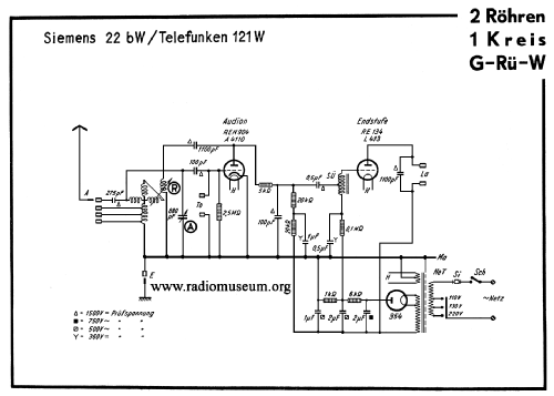 T-121-W ; Telefunken (ID = 43947) Radio