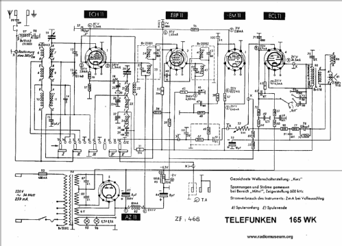 165WK ; Telefunken (ID = 21221) Radio