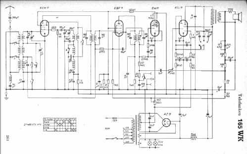 165WK ; Telefunken (ID = 7324) Radio