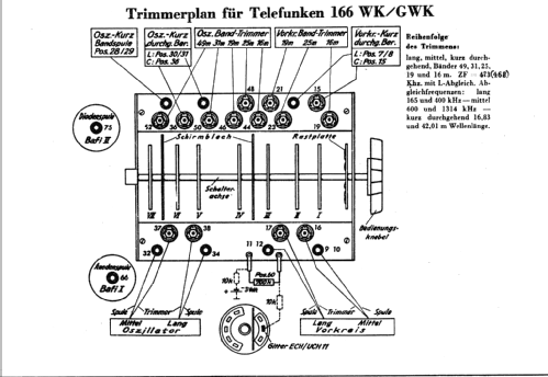 166WK ; Telefunken (ID = 20516) Radio