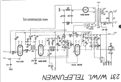 231W ; Telefunken (ID = 21108) Radio