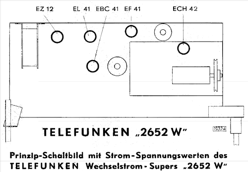 2652W; Telefunken (ID = 701142) Radio