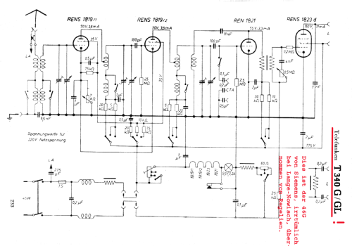 Katzenkopf 340GL ; Telefunken (ID = 1247281) Radio