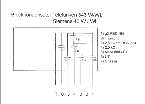 343W ; Telefunken (ID = 391036) Radio