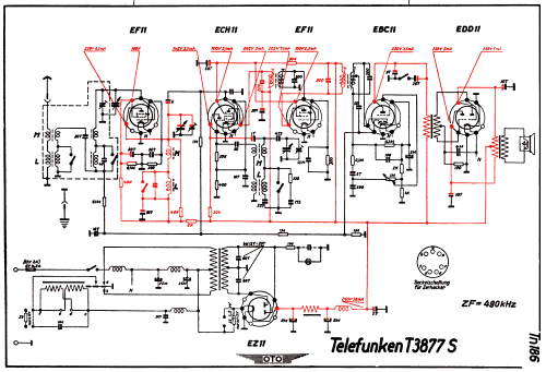 3877T3877; Telefunken (ID = 3020970) Car Radio