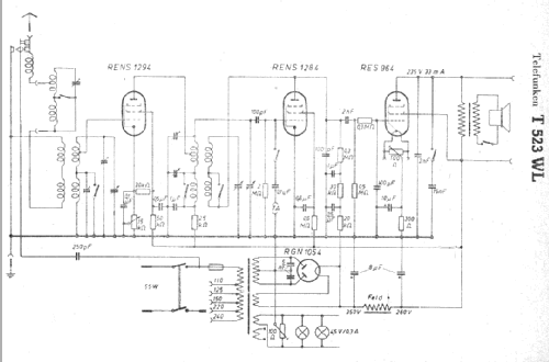 523WL ; Telefunken (ID = 7677) Radio