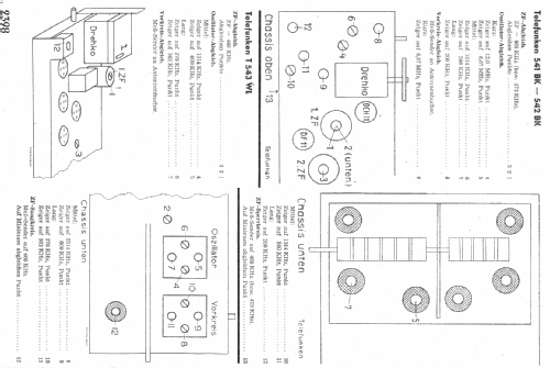 541BK ; Telefunken (ID = 11045) Radio