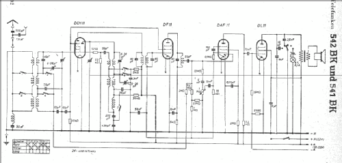 542BK ; Telefunken (ID = 7473) Radio