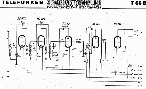 55B ; Telefunken (ID = 2850871) Radio