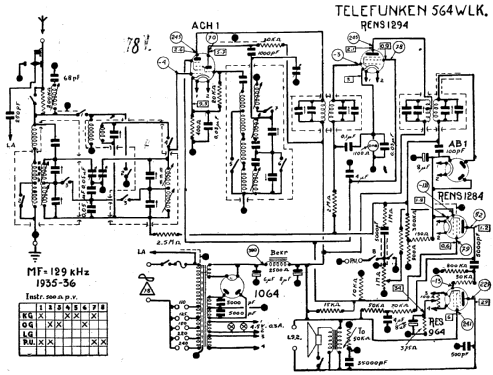 564WLK ; Telefunken (ID = 1913273) Radio