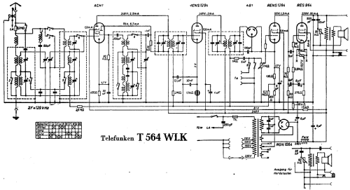 564WLK ; Telefunken (ID = 1913274) Radio