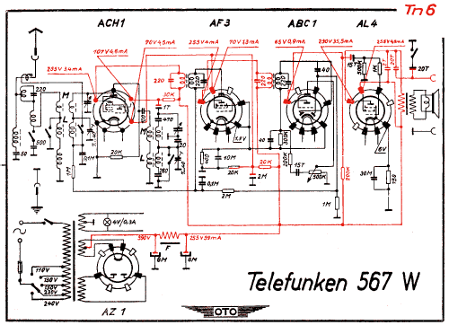 567W ; Telefunken (ID = 3021139) Radio