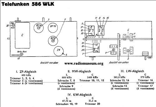 586WLK ; Telefunken (ID = 37552) Radio
