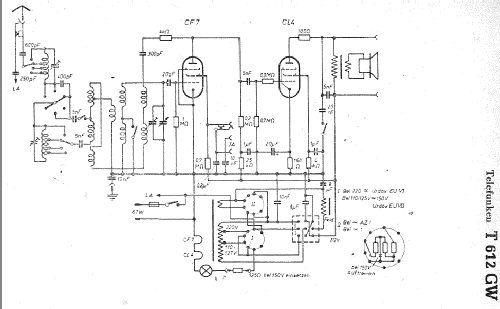 612GW ; Telefunken (ID = 7705) Radio