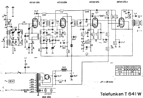 641W ; Telefunken (ID = 2638667) Radio