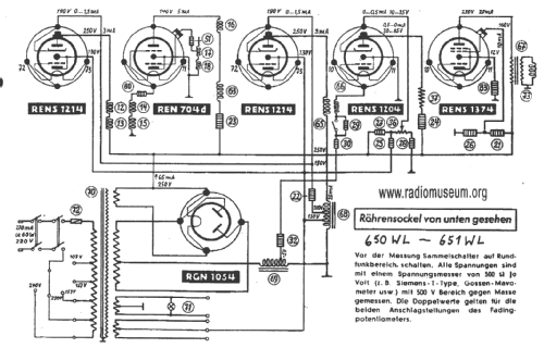 651WL ; Telefunken (ID = 21246) Radio