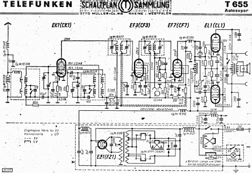 655 ; Telefunken (ID = 2864814) Car Radio