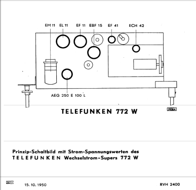 772 W; Telefunken (ID = 99167) Radio