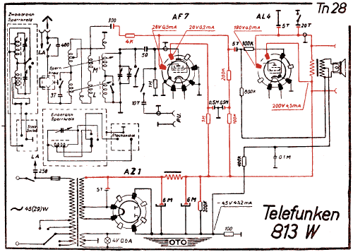 813W ; Telefunken (ID = 3020472) Radio