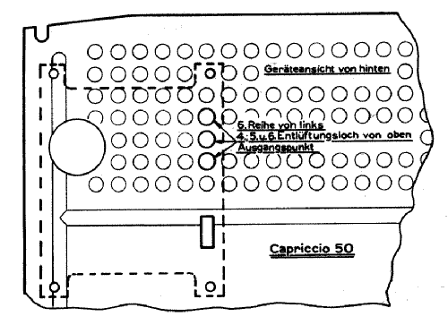 Einbau-Gerät, Einbau-Vorsatz UKW1C; Telefunken (ID = 410498) Adaptor