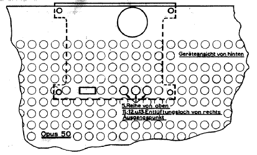 Einbau-Gerät, Einbau-Vorsatz UKW1C; Telefunken (ID = 410501) Adapter