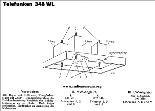 Admiral 348WL ; Telefunken (ID = 37549) Radio