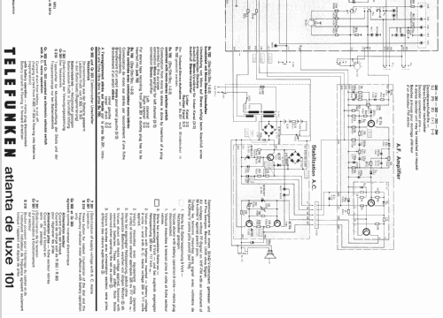 Atlanta de luxe 101; Telefunken (ID = 39011) Radio