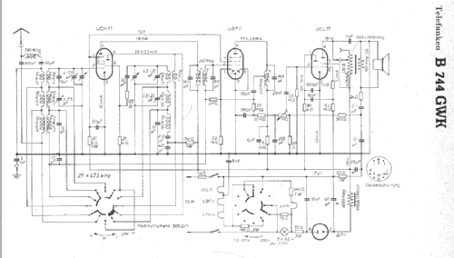 B744GWK; Telefunken (ID = 7490) Radio